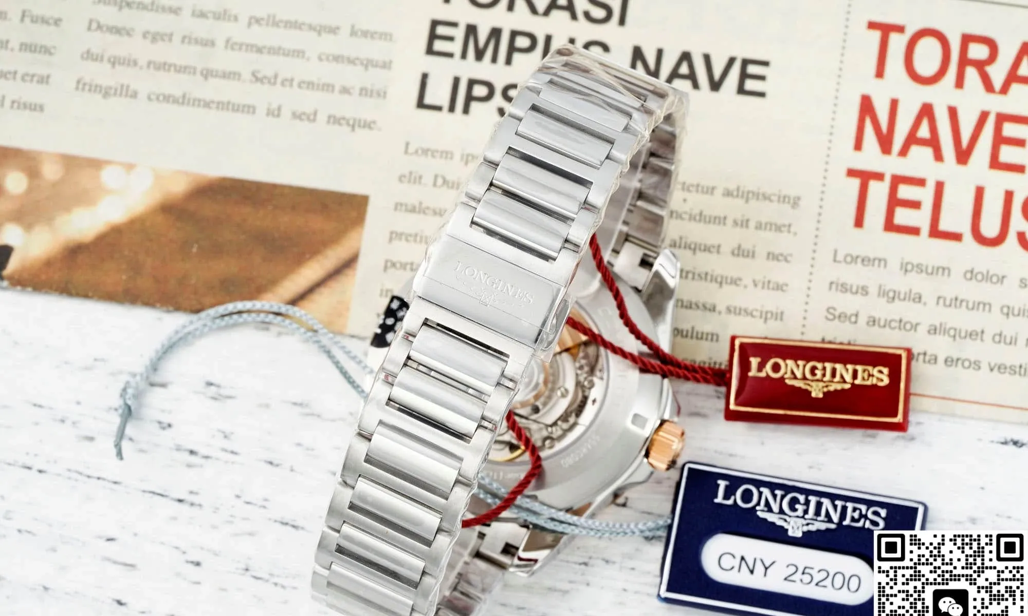 AF Factory Longines Concas L3.320.5.02.6 1:1 Best Edition Replica Watch